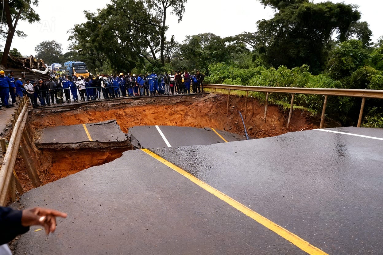 Bridge Collapse Disrupts Traffic In Chingola.