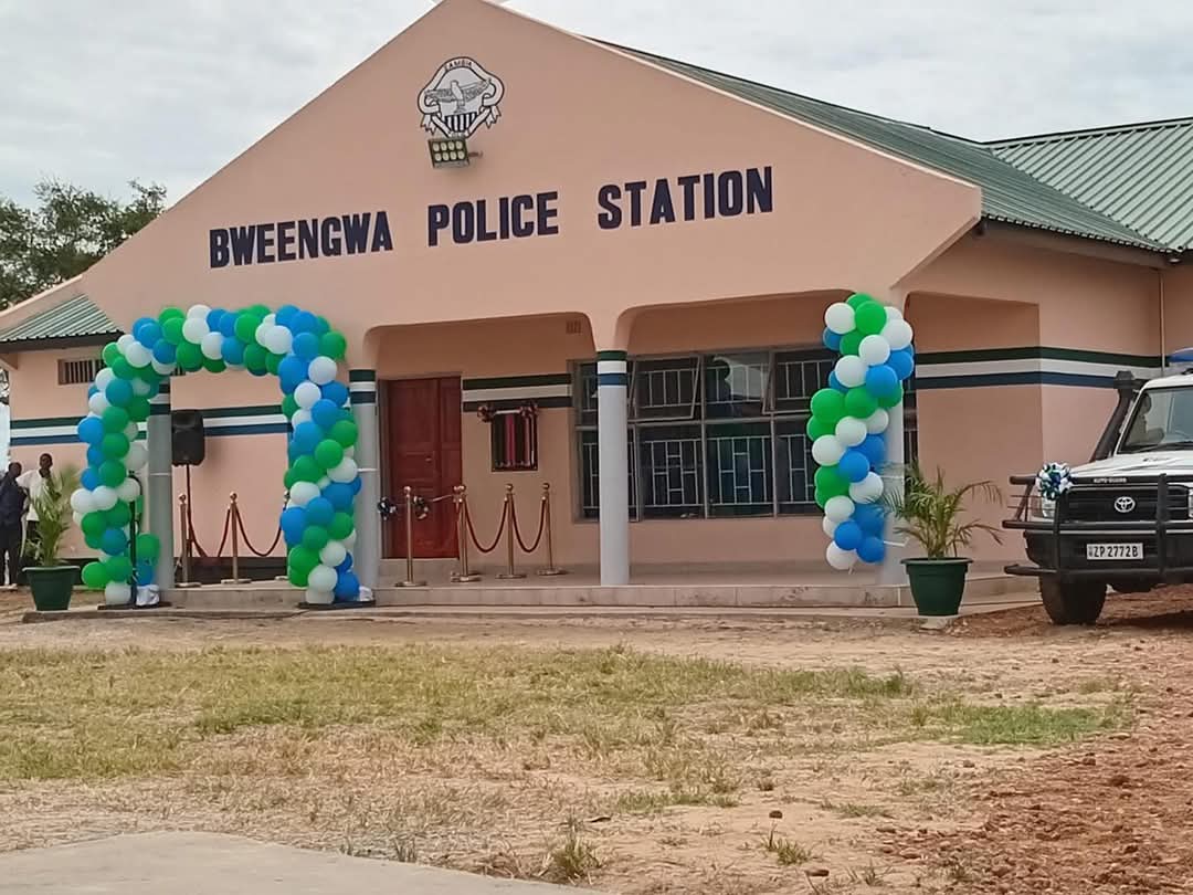 First-Ever Police Station Commissioned in Bweengwa