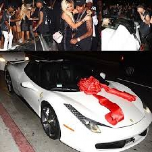 Tyga Gets Kylie Jenner a Car For Her 18th Birthday