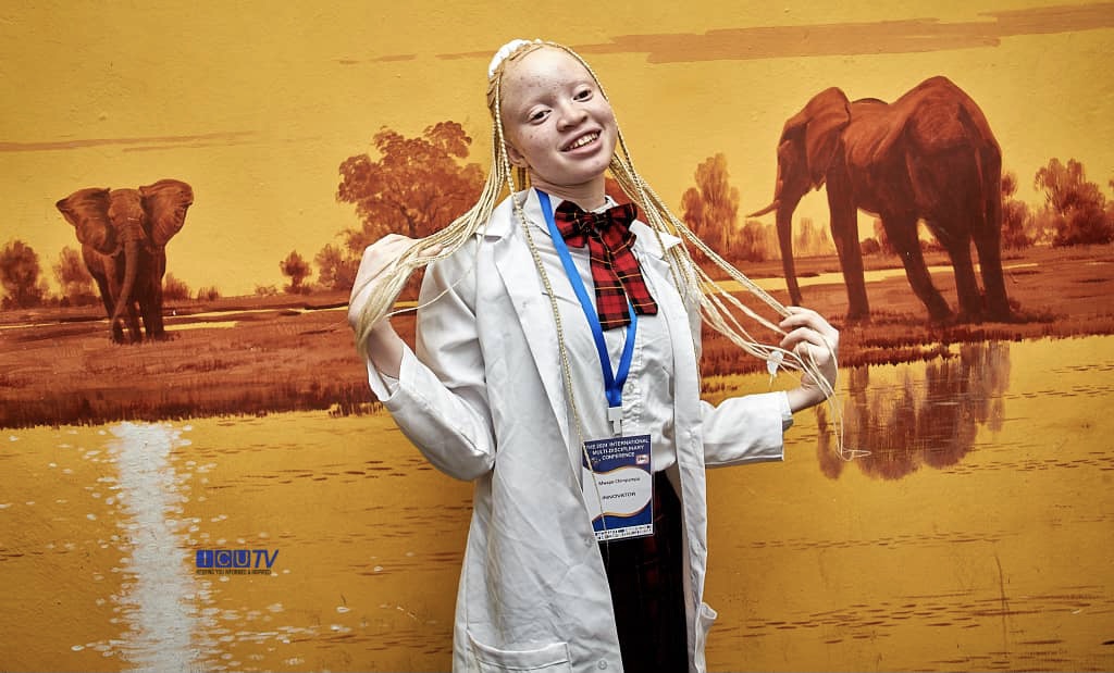 Zambia's 15 Year Old Innovator Creates Life-changing Sunscreen For People With Albinism.