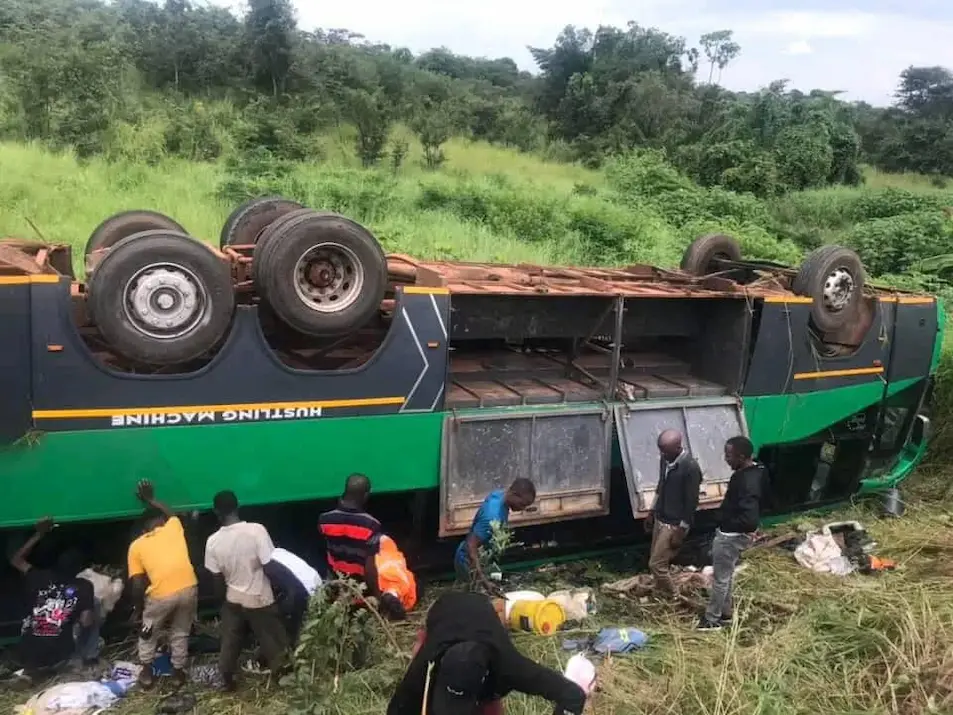 Two Dead In A Road Traffic Accident Involving Copperbelt University Students.