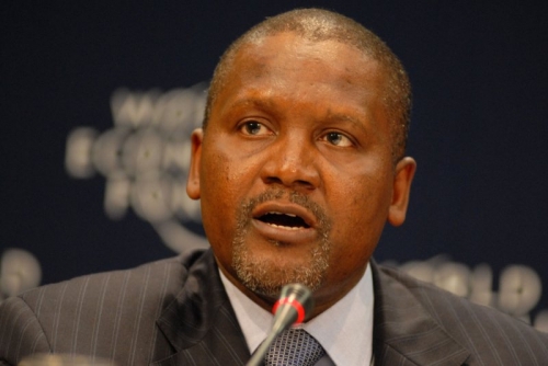 Dangote ready to invest in other areas in Zambia