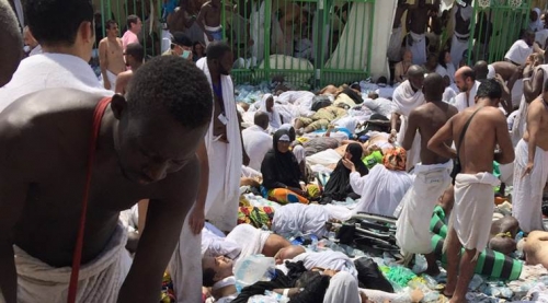 DEATH TOLL IN HAJ STAMPEDE RISES TO 769