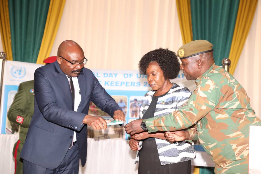 President Hichilema Commends Zambian Peacekeepers for Their Service Abroad
