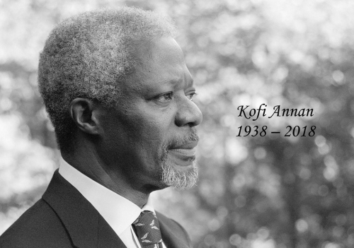 FORMER UN SECRETARY GENERAL KOFI ANNAN IS DEAD