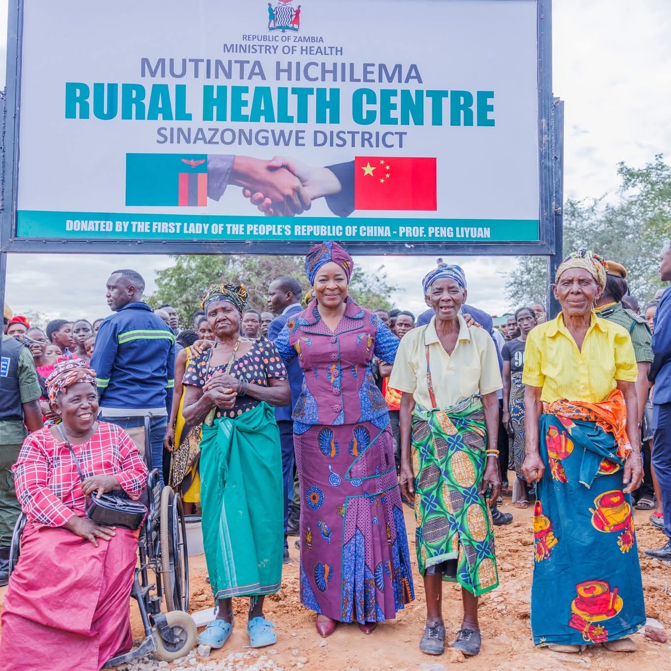 FIRST LADY COMMISSIONS RURAL HEALTH CENTRE IN SINAZONGWE.